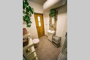 Kúpeľňa v ubytovaní apartament Rynek