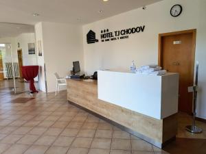 Vstupní hala nebo recepce v ubytování Hotel CHODOV ASC