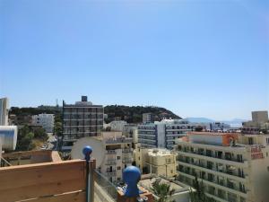 En balkong eller terrasse på 7. Luxurious sea view rooftop suite in the center!
