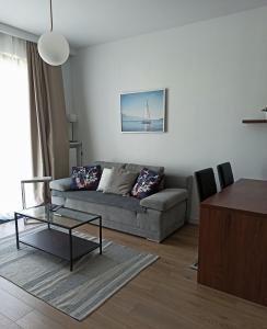 Χώρος καθιστικού στο Cozy Apartment in Wilanów