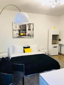 Kuchyň nebo kuchyňský kout v ubytování Noclegi - dla firm - indywidualne - Inowrocław