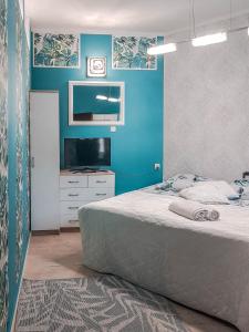 Postel nebo postele na pokoji v ubytování Noclegi - dla firm - indywidualne - Inowrocław