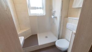 Koupelna v ubytování Hotel Lutter