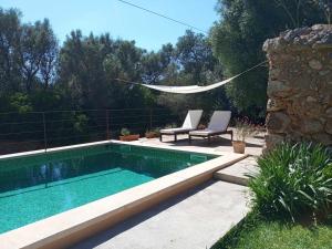Bazén v ubytovaní Finca Cas Canar alebo v jeho blízkosti