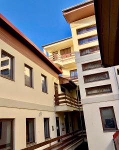 Balkón alebo terasa v ubytovaní City Center Apartman Miskolc