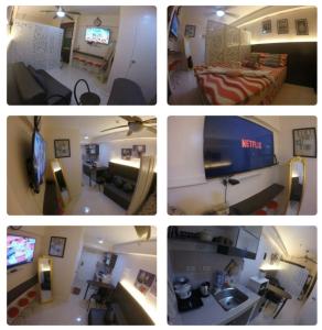 TV a/nebo společenská místnost v ubytování Cityland Tagaytay Prime AMAZING 1 HOMES
