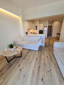 Una cocina o cocineta en Grace Seaside