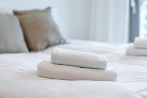Posteľ alebo postele v izbe v ubytovaní Apartment Balticus 19A by Noclegi Renters