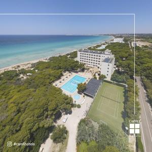 Letecký snímek ubytování Ecoresort Le Sirene - Caroli Hotels