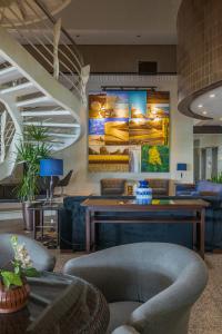 Ruang duduk di Blue Tree Towers Fortaleza Beira Mar