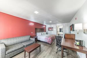 Posezení v ubytování Red Roof Inn Dallas - Mesquite Fair Park NE
