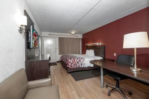 Posezení v ubytování Red Roof Inn Mt Laurel