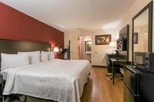 Letto o letti in una camera di Red Roof Inn PLUS+ University at Buffalo - Amherst