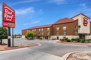 a rendering of a hotel with a red roof inn at Red Roof Inn El Paso West in El Paso