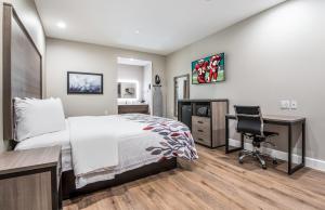 Postel nebo postele na pokoji v ubytování Red Roof Inn Baytown
