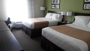 Postel nebo postele na pokoji v ubytování PetroStay Inn & Suites Cotulla