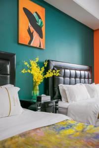 Foto dalla galleria di Lavender Apartment a Canton