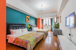 Foto dalla galleria di Lavender Apartment a Canton