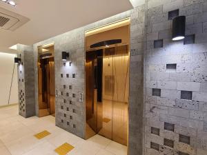 Koupelna v ubytování Tamara Jeju hotel