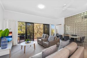 Istumisnurk majutusasutuses Mirra Chana Beachfront Apartments Mooloolaba