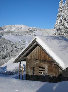 Gasthof Unterberger v zimě