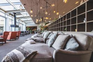 Et sittehjørne på Torekov Hotell