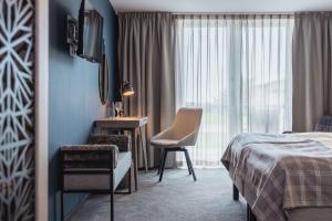 En eller flere senger på et rom på Torekov Hotell