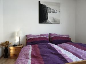 Postel nebo postele na pokoji v ubytování Curtinfess Franklin
