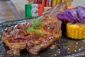 the country house内部或周边提供的食物