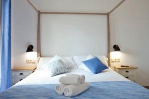 Posteľ alebo postele v izbe v ubytovaní Boutique Hotel Petit Sant Miquel