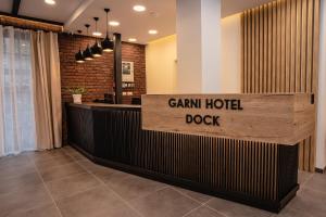 Лобі або стійка реєстрації в Garni Hotel DOCK Bratislava