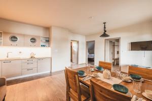 A kitchen or kitchenette at Hotel Resort Relax