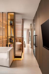 TV o dispositivi per l'intrattenimento presso Hotel Vatel 4* Superior
