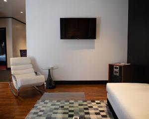 TV o dispositivi per l'intrattenimento presso Andromeda Suites