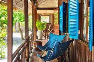 Ein Balkon oder eine Terrasse in der Unterkunft Sok San Beach Resort