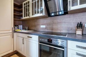 Kuchnia lub aneks kuchenny w obiekcie Chalet Schmittenbach - Pinzgau Holidays