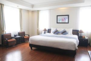 
Letto o letti in una camera di Ninh Binh Legend Hotel
