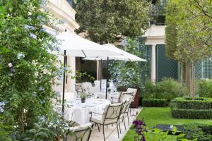 Jardin de l'établissement Le Bristol Paris, Oetker Hotels