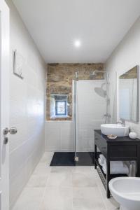 Kylpyhuone majoituspaikassa Casa da Veiga