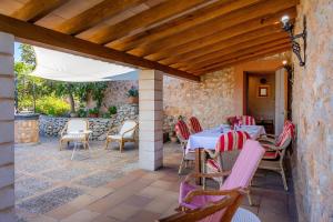Patio nebo venkovní prostory v ubytování Finca Galardo