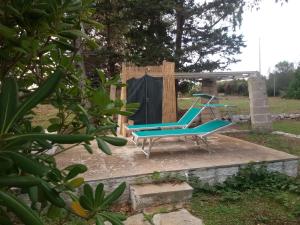 A garden outside vacanze nella natura con vista mare