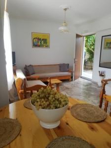 Posezení v ubytování Perigiali beach apartment