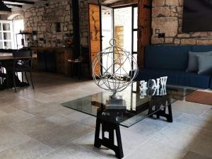 Posezení v ubytování Casa della Grofica