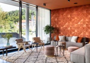 Posezení v ubytování Das Altmühltal Hotel & Restaurant