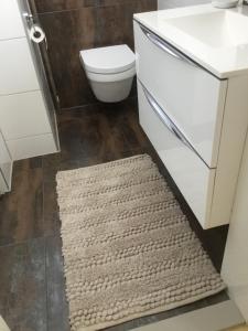 Koupelna v ubytování B & B Rosamie