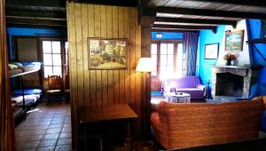 Posezení v ubytování Cabañas Jimera de Líbar