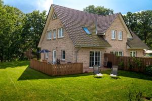 Zahrada ubytování Ferienwohnung Heide View