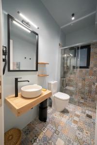 A bathroom at Ionian Trilogy Luxury Villas