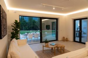 A seating area at Ionian Trilogy Luxury Villas