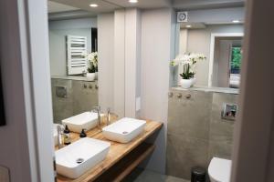 Kúpeľňa v ubytovaní Apartament z Widokiem na Park